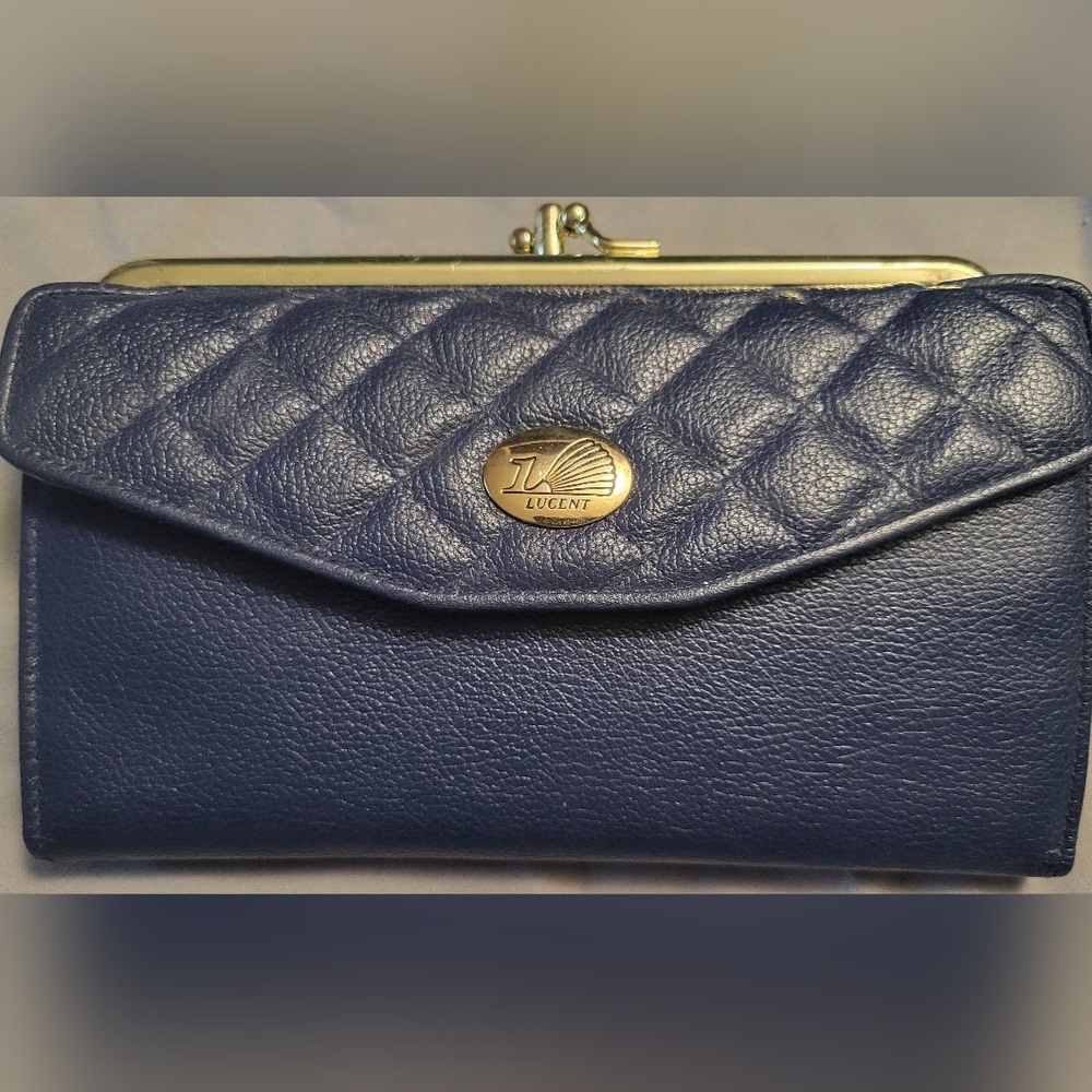 Lucent Genuine Leather Wallet Vintage Retro Purse Change